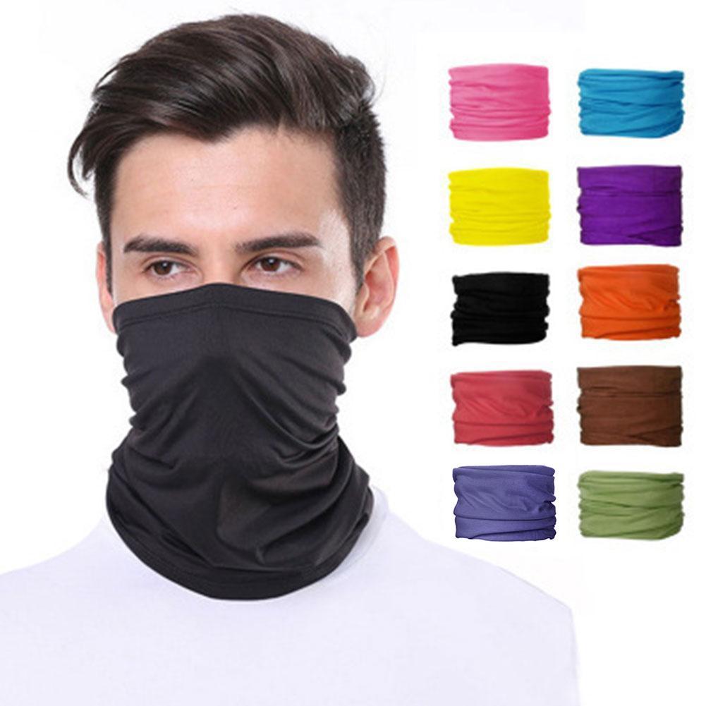 Neck Warmer Tube - シルクスカーフユニセックスマジックスカーフアウトドアスポーツヘッドバンドバイクサイクリングバラクラバネックチューブウォーマーライディングバンダナフェイスマスク