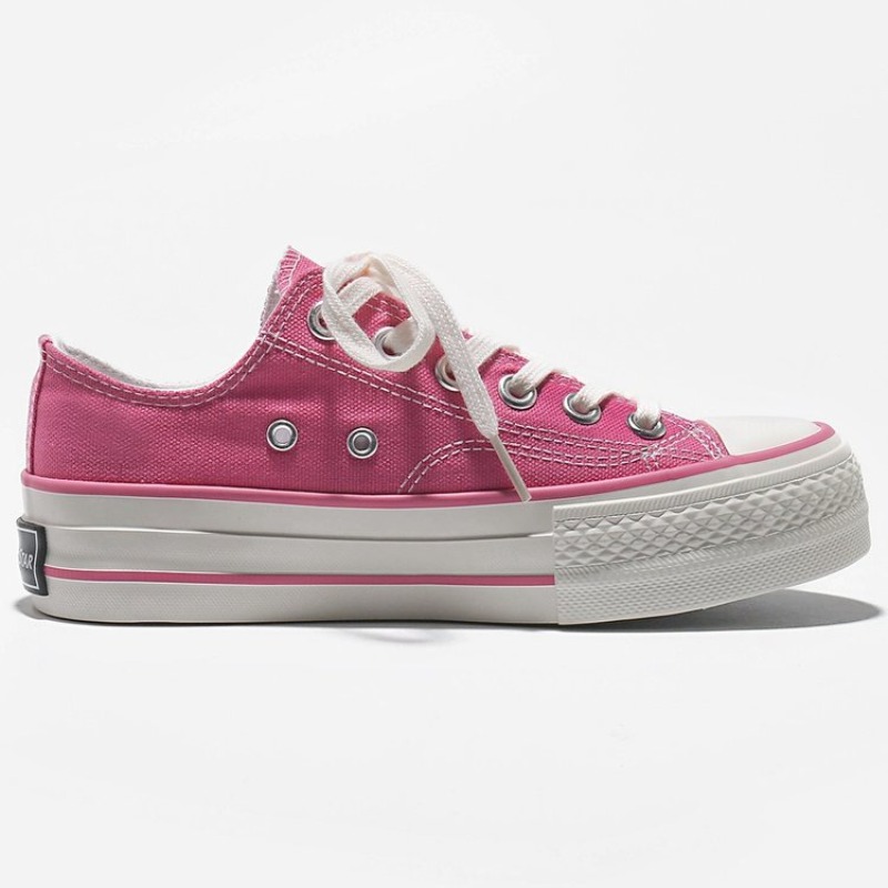 学生ハイソールキャンバスシューズ女性厚底カジュアルスニーカー - Vans Shoes Old Skool のレビューと価格