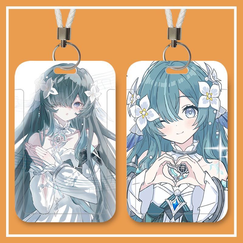 アニメ「ヴォディヤニツァ」のIDカードホルダー、ネックストラ - Lanyard Badge Holder のレビューと価格