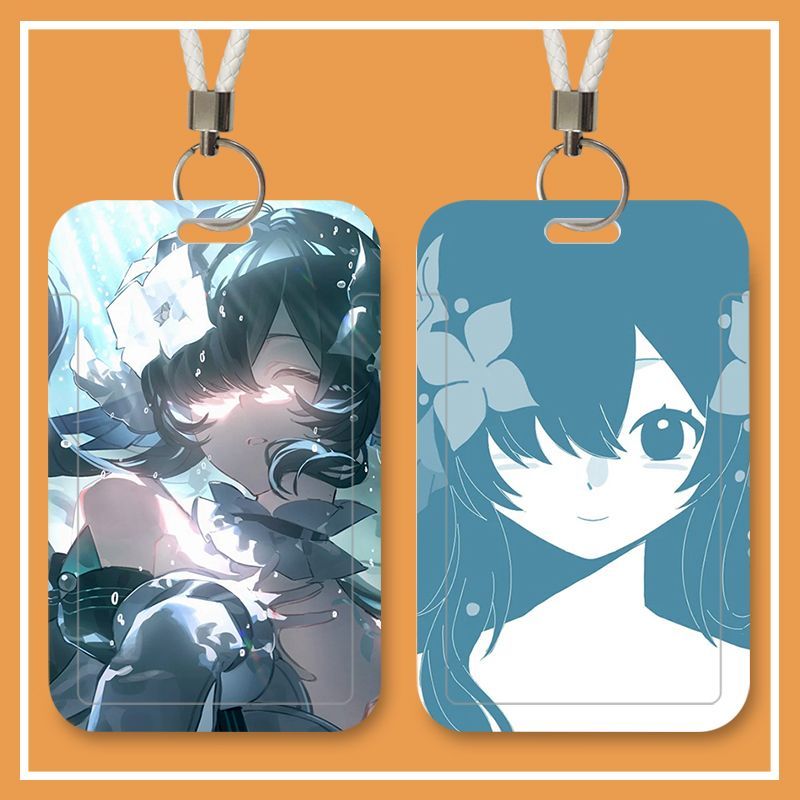 アニメ「ヴォディヤニツァ」のIDカードホルダー、ネックストラ - Lanyard Badge Holder のレビューと価格