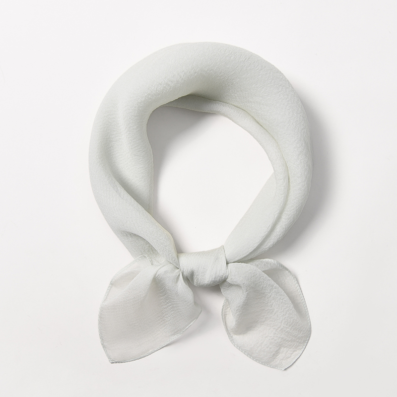 100% シルク正方形スカーフ女性プリント小さな本物のシルク - Scarf Silk Square のレビューと価格